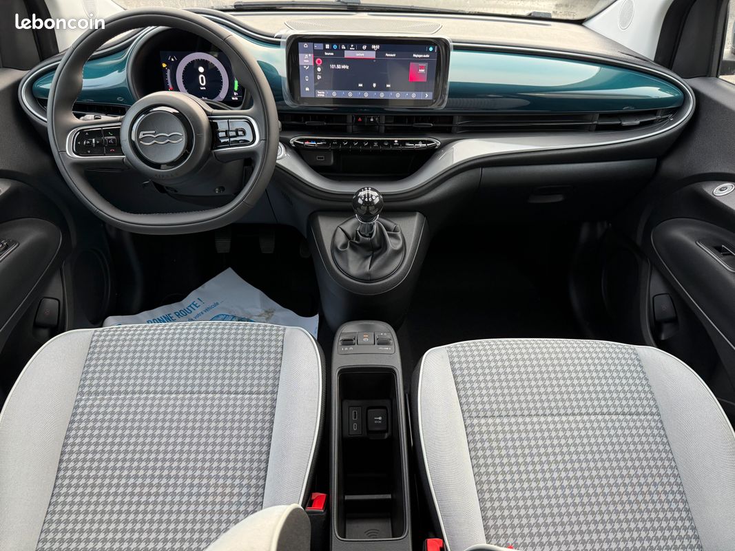 144e/mois Fiat 500 1.0 FireFly 65ch hybrid Torino (image 3)