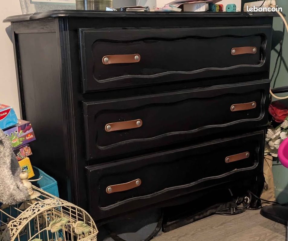 Meuble commode 3 tiroirs (image 1)