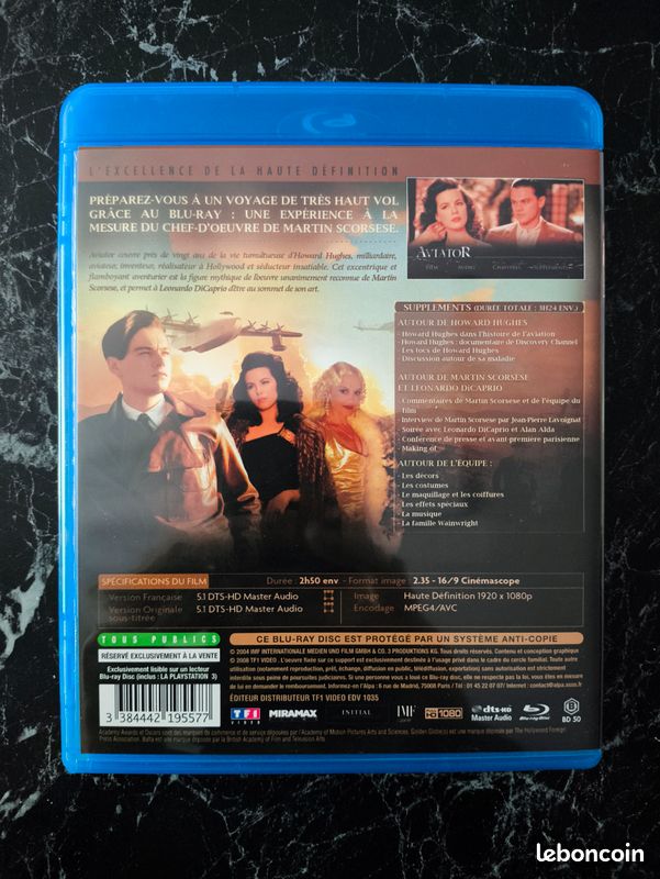 Aviator en Blu-ray (image 2)