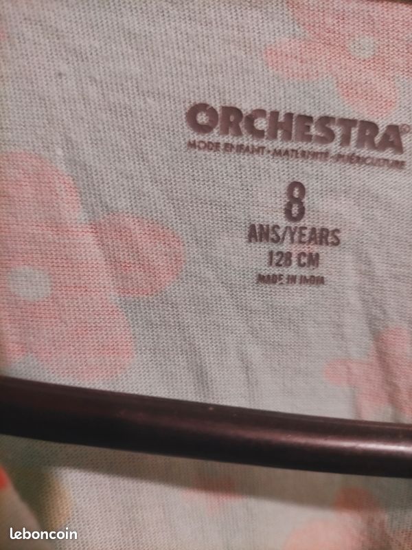 Robe sans manche taille 8 ans (image 2)