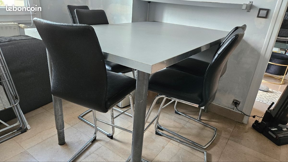 Chaise haute pour cuisine ou bar (image 3)
