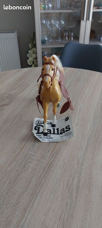Cheval Barbie Mattel 1981 - Vintage Dallas, Presque Complet, Collection