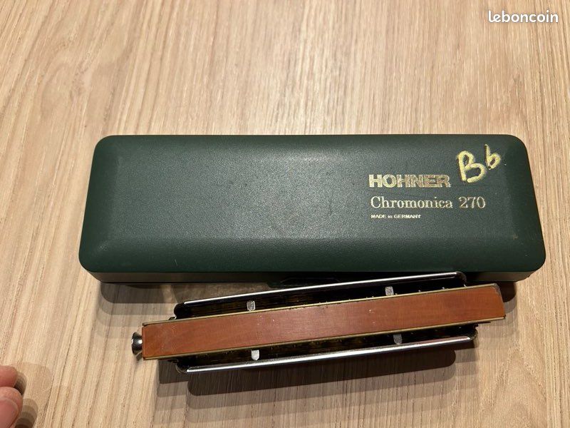 Harmonica Hohner super Chromonica M 270 Made In Germany en Si b (Bb) (image 3)