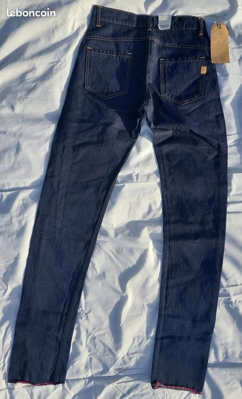 Jean DAO Demi-Slim W29 – Made in France – Neuf – Selvedge (image 4)