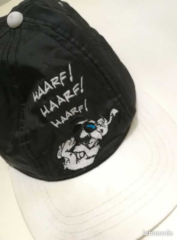 Casquette IDEFIX de 1997 noir/blanc/bleu T 54 cm (image 1)