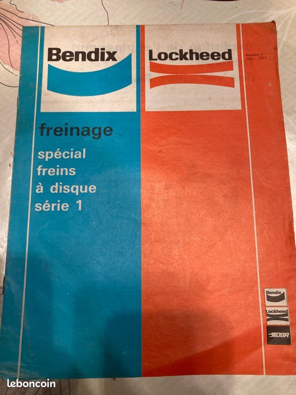 Magazine BENDIX LOCKHEED freinage numéro 7 juin 1971 (image 1)