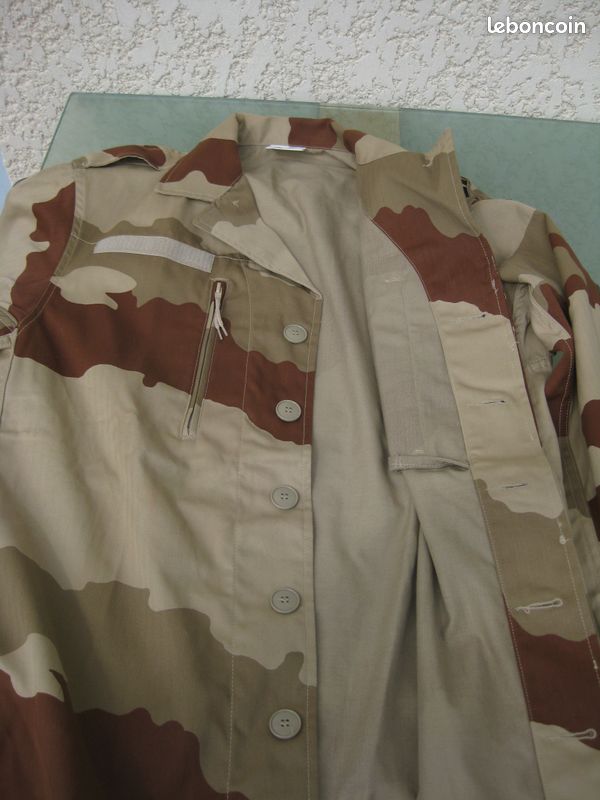Veste militaire couleur Sable Neuve (image 1)
