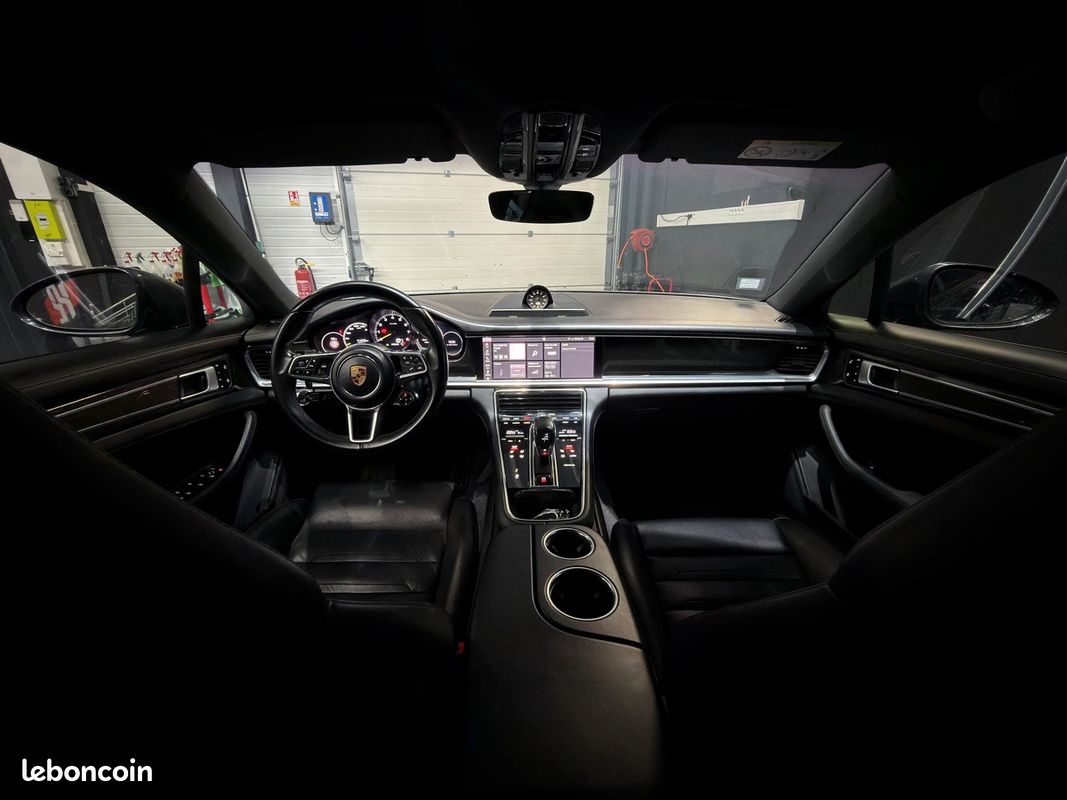 Porsche Panamera 4E-HYBRID RECHARGEABLE 462 CV PACK CHRONO - ECHAP SPORT - CAM 360 - SIEGES VENTILES (image 3)