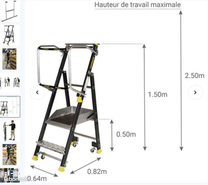 Centaure – Plate-forme de mise en rayon STEPPER - VALEUR 895 euros (image 1)