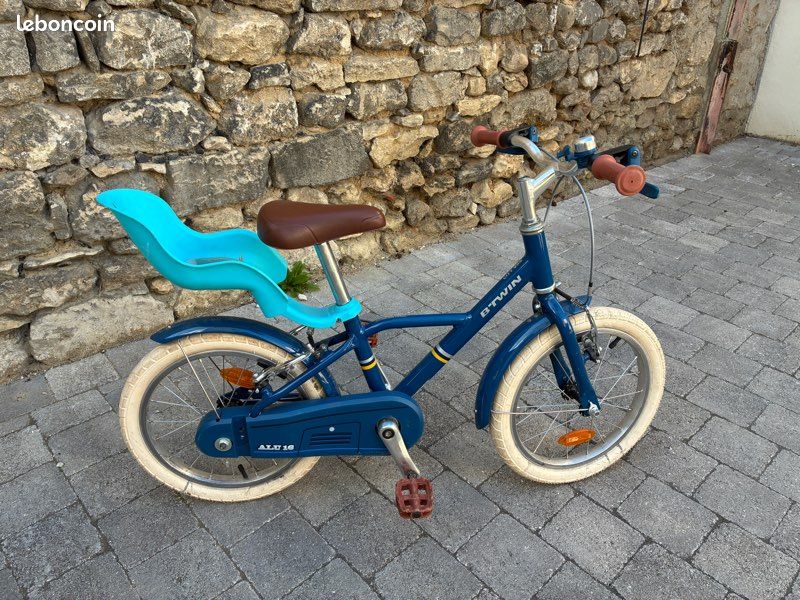 Vélo enfant 16 pouces B-twin aluminium (image 1)