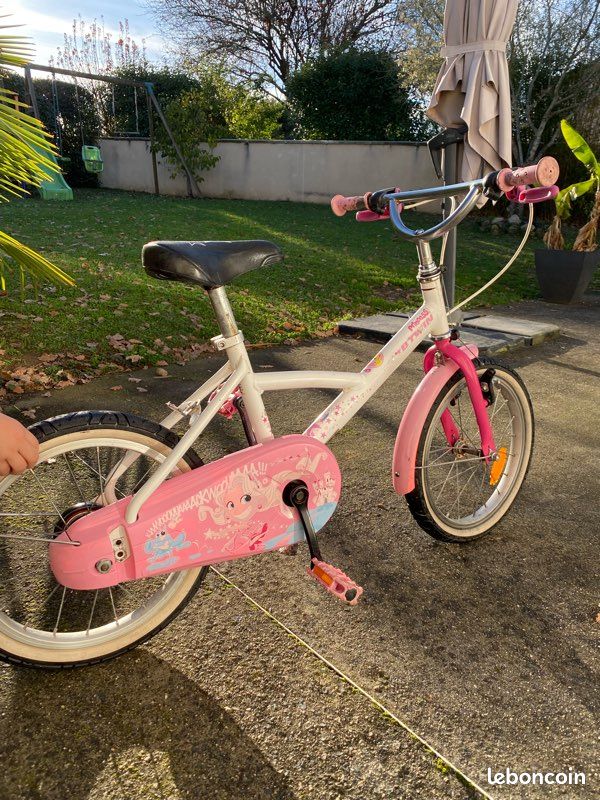 Vélo fille 6/8 ans BTWIN princesse (image 2)