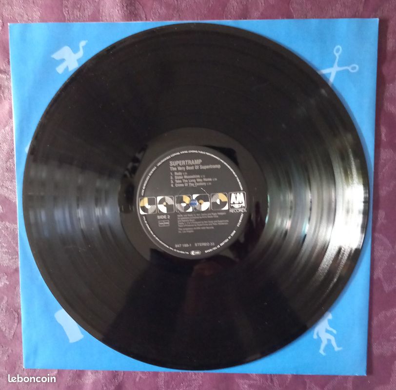 ♫ The Very Best Of Supertramp ♪ Album 2 Disques Vinyle 2 x LP ♫ 397 090-1 ♪ 18 Titres ♫ Superbe État ♫ (image 3)