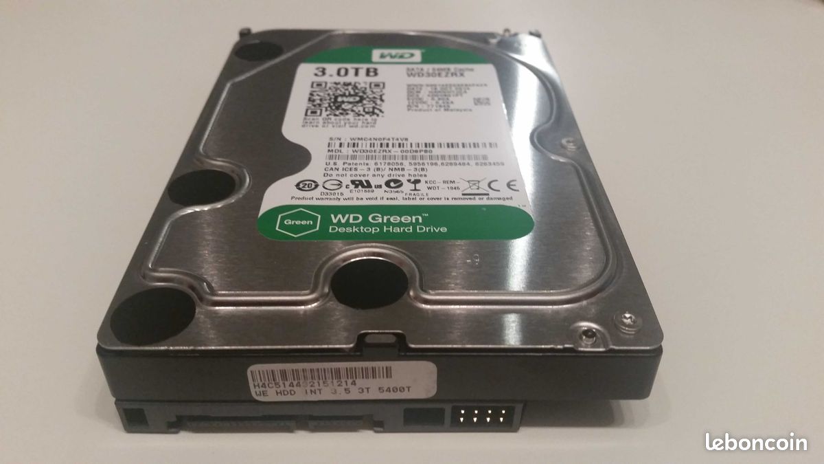 Disque dur Sata 3 tera (3 To) 3.5" Western Digital (image 3)