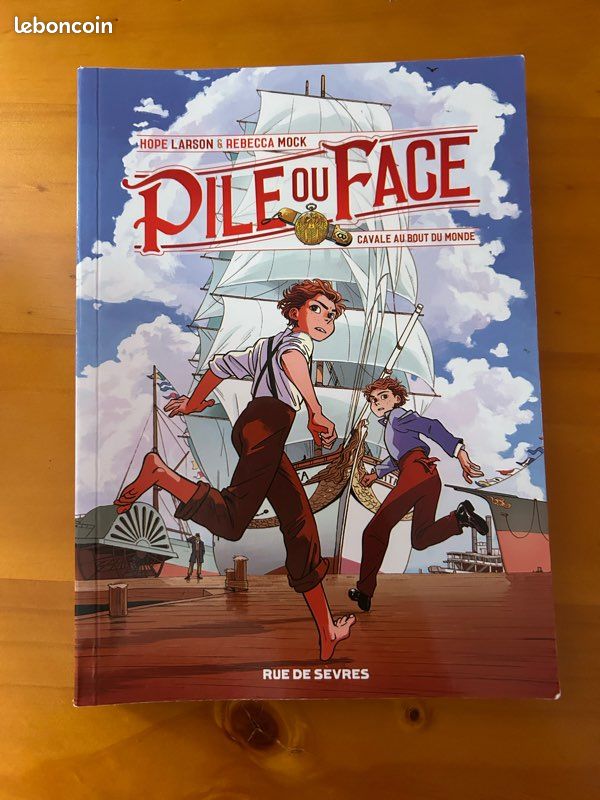 Livre Pile ou Face (t.1) - Hope Larson et Rebecca Mock (image 1)