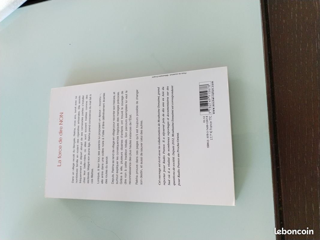Livre, la force de dire NON, auteur Rekha Kalindi (image 2)