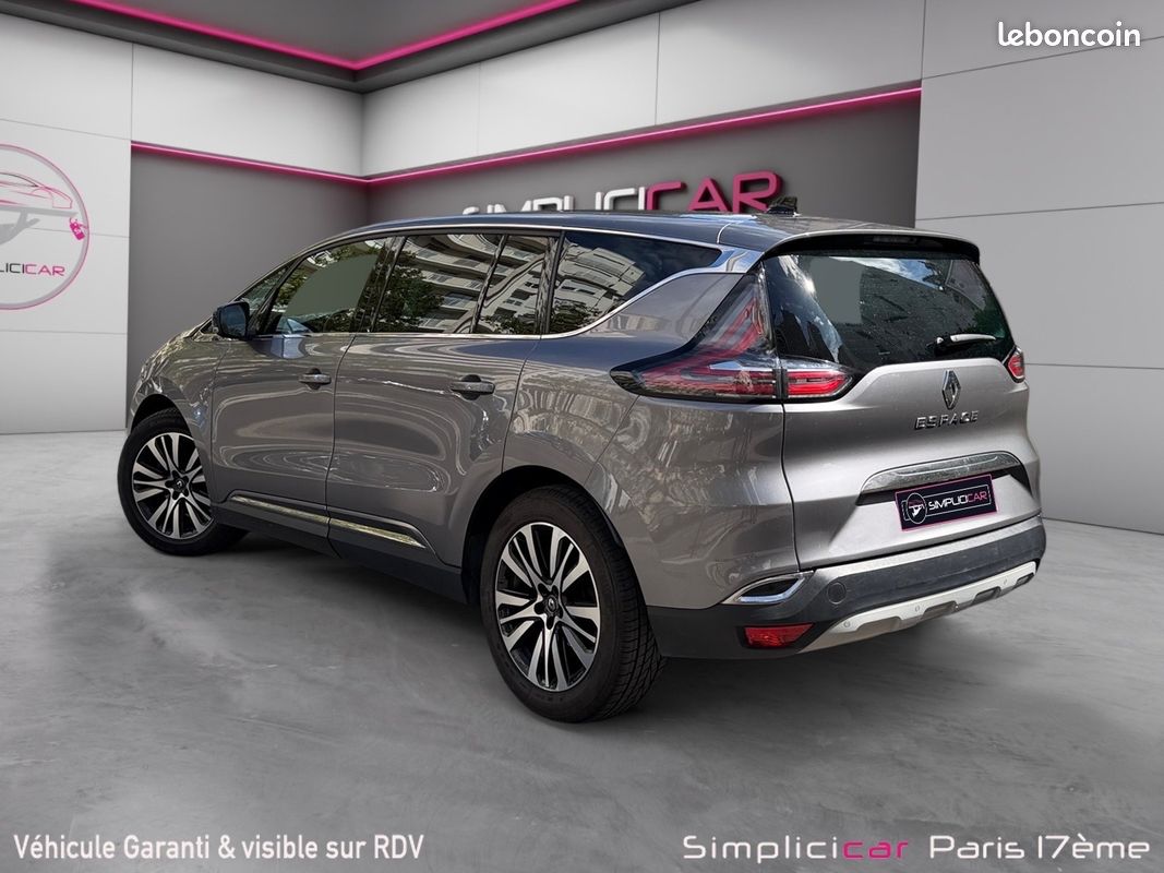 RENAULT ESPACE V dCi 160 Energy Twin Turbo Initiale Paris 7 places EDC sieges ventiles toit panoramique park assist e (image 3)