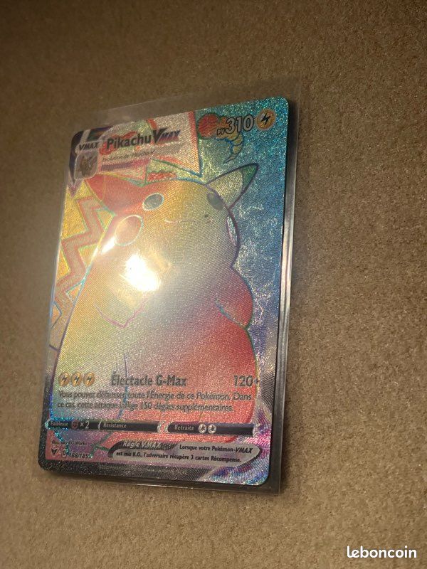 Carte pokemon pikachu vmax 188/185 arc en ciel/ secrte rainbow - Jeux & Jouets Carte pokemon pikachu vmax 188/185 arc en ciel/ secrte rainbow - Jeux & Jouets