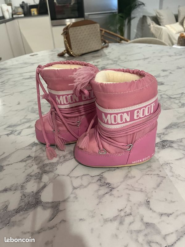 Moon boot fille rose 19/22 (image 2)