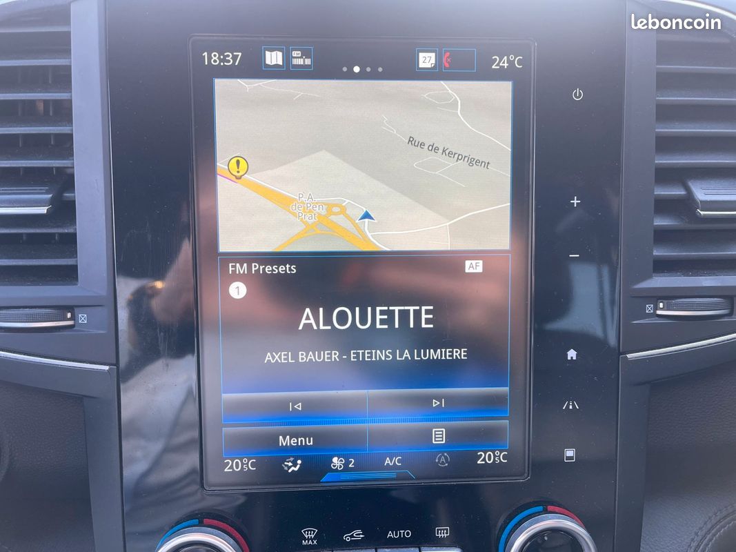 RENAULT KOLEOS 2.0 DCI 175 CH INTENS 4X2 BVA MOTEUR A CHAINE SANS ADBLUe (image 24)