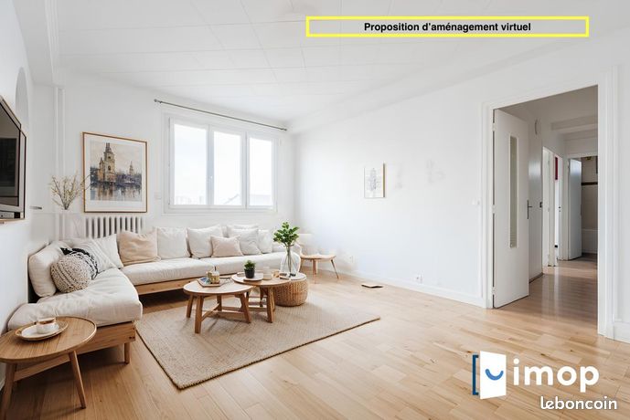 Appartement 3 pièces 64 m²