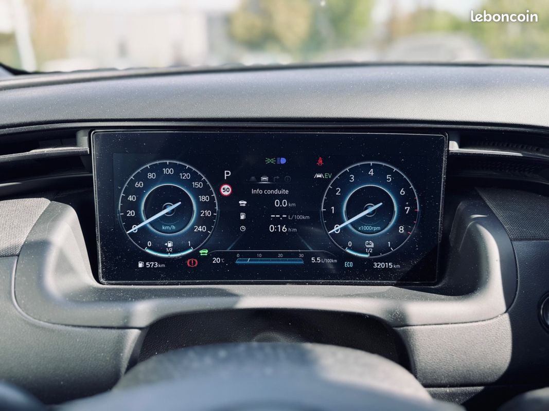 Hyundai TUCSON 1.6L 265CH N-Line Executive Plug-In Hybrid + CAMERA 360°+ SIEGES ELEC/CHAUFFTS/VENTILES + TO OUVRANT/PANNO + GARANTIE CONSTRUCTEUR (image 20)