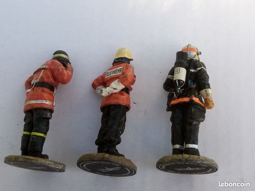 Figurine Del Prado Pompiers Du Monde - Tenue De Pompier Berlin Allemagne 2003 - Occasion Bon état