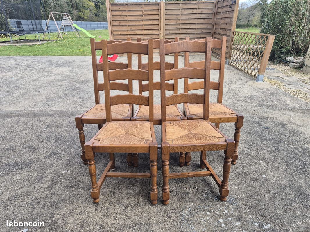 Chaises en bois (image 2)