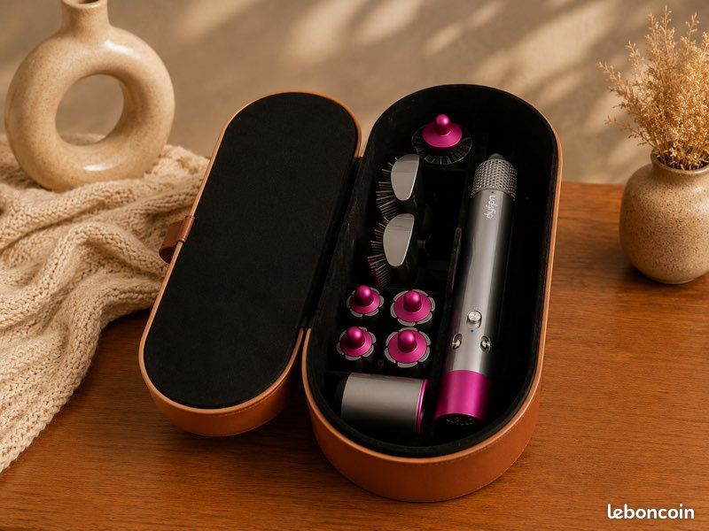 Dyson Airwrap Complete Long Gris/Fuchsia – Excellent état (image 5)