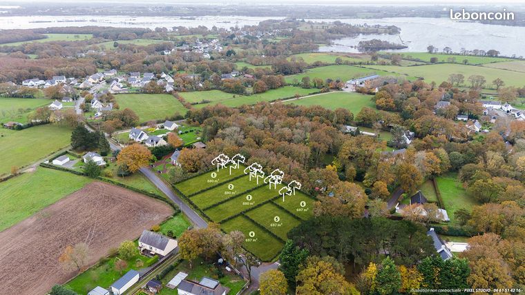 Terrain 880 m² Besne