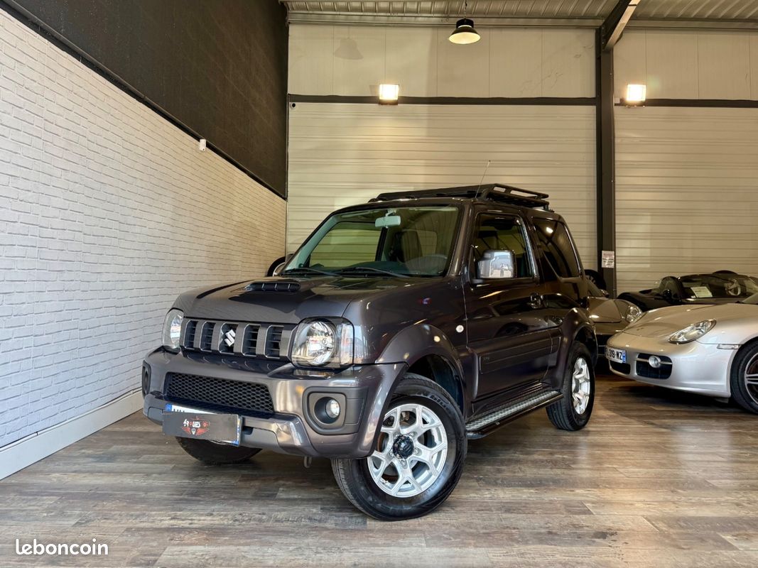 SUZUKI JIMNY JX Ranger Edition 1.3i VVT 86ch SUIVI COMPLET SUZUKI + Attelage + Galerie (image 2)