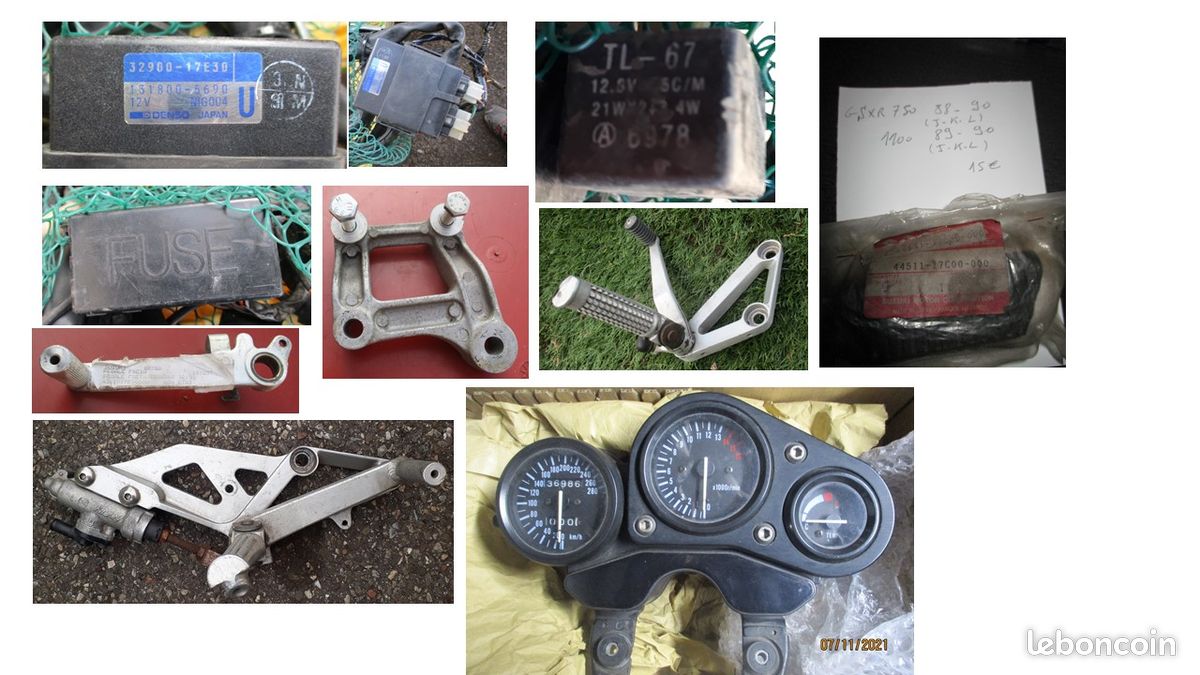 750/1100 gsxr -w pieces (image 1)