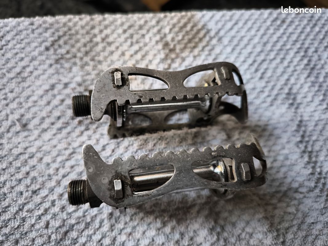Pédales Zeus Vintage Pour Vélo De Route, Côté Droit, Alu, 9/16, Occasion