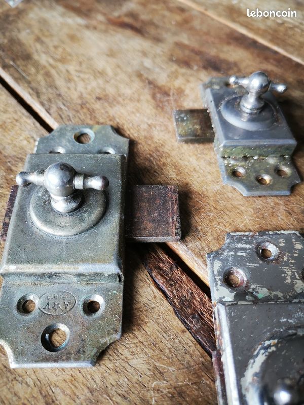 Verrou targette ancienne pour vos mieux meubles en rénovation (image 3)