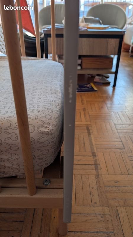 Lit bébé évolutif + matelas (image 3)