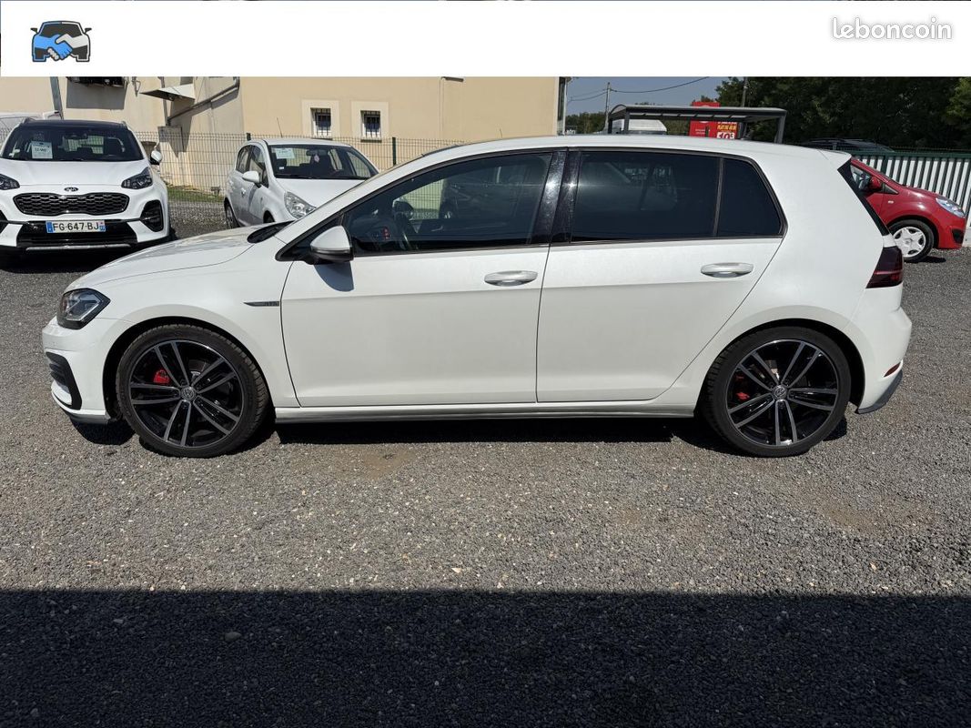 VOLKSWAGEN GOLF GTD 2.0 TDI 184 CV - 1ere main  + 4 jantes hiver (image 2)