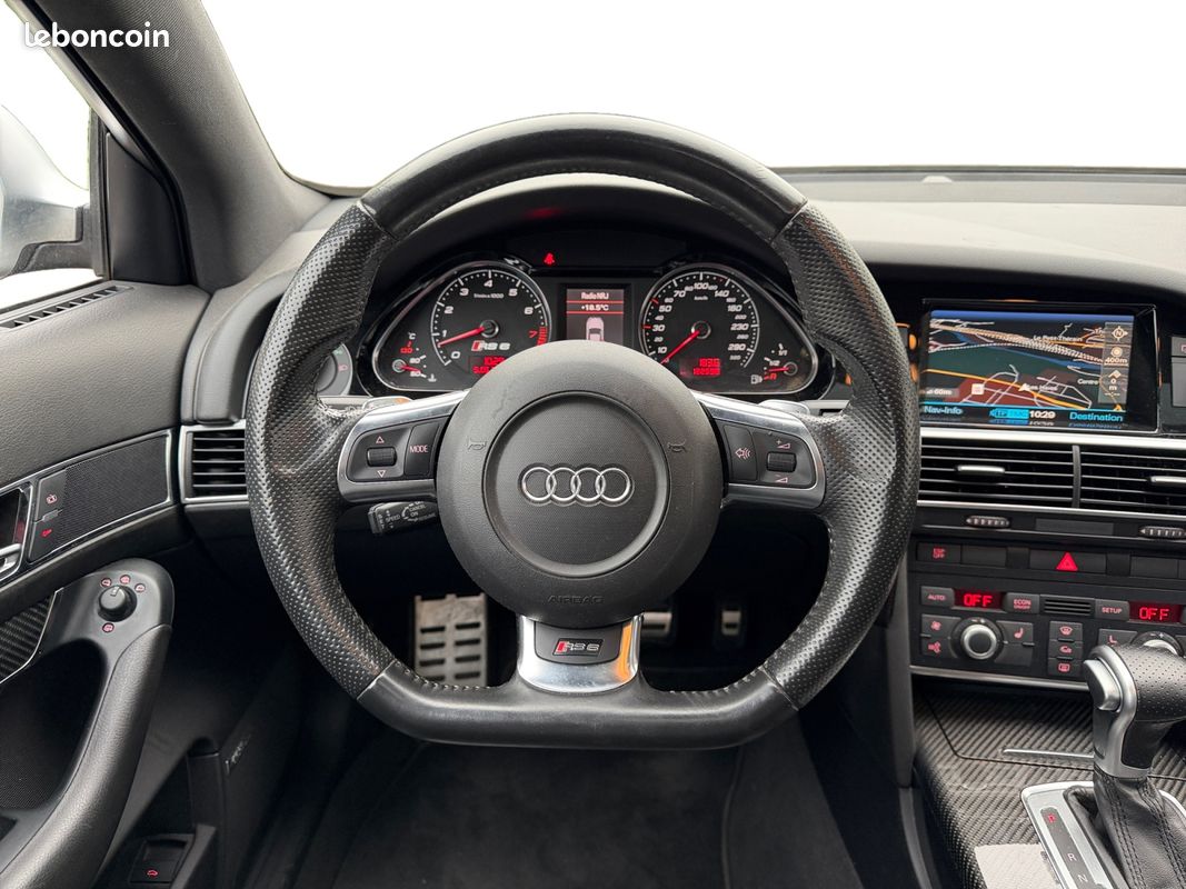 AUDI RS6 II AVANT 5.0 V10 FSI 580 580Ch Garantie 12 mois (image 19)