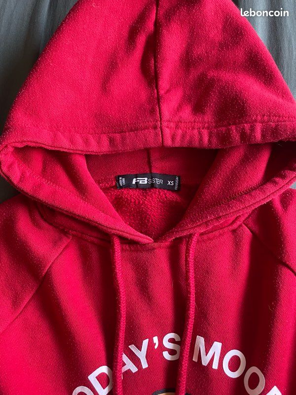 Veste à capuche - rouge - Fille - 9.00