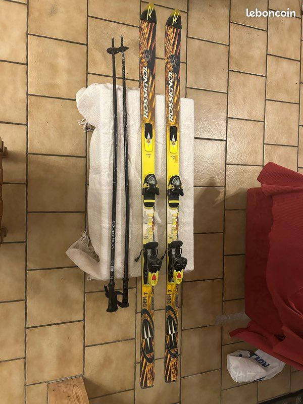 Ski Rossignol Défi 7 183 cm + bâton 125 (image 1)