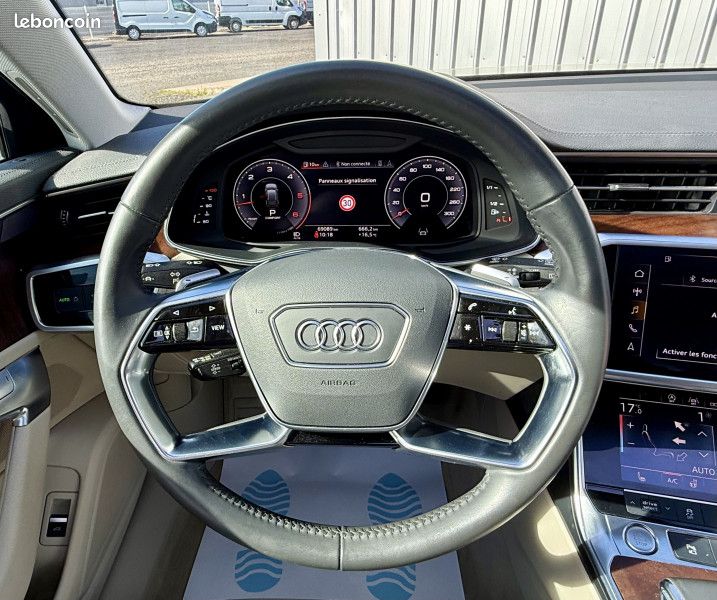 Audi A6 AVANT 50 TDI 286CH AVUS QUATTRO TIPTRONIC / Toit ouvrant / Attelage / Suivi entretien (image 8)