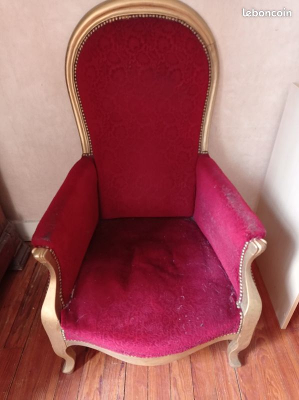 Fauteuil style Louis XVI (image 1)