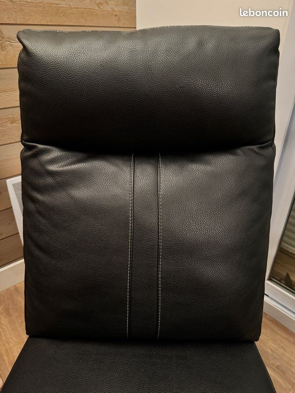 Fauteuil similicuir (image 4)