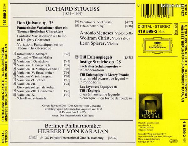 Richard Strauss : Don Quixotte / Till Eulenspiegel (image 2)
