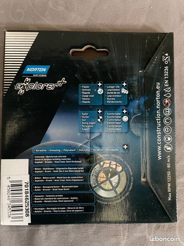 Disque laser Norton explorer 4x4 d 125 (image 2)