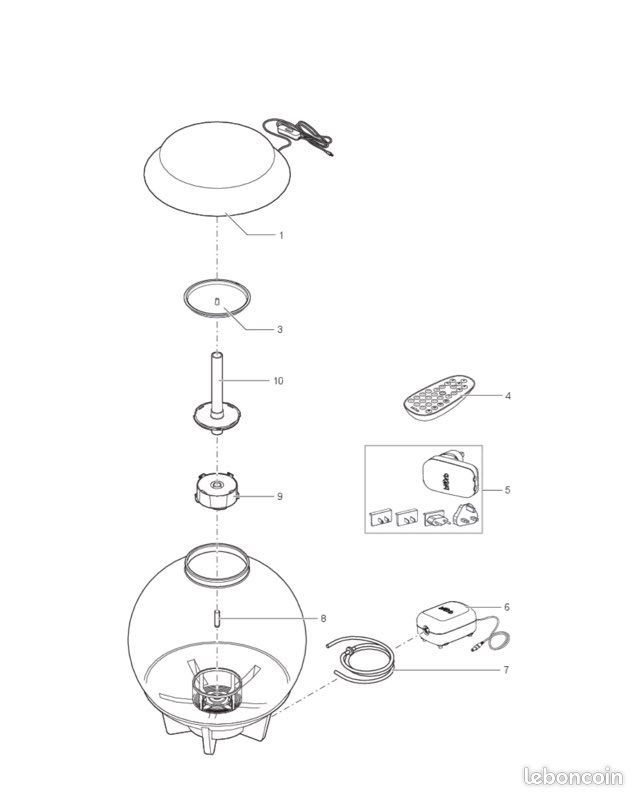 Aquarium design BiOrb Halo 30L – Comme neuf  🌊🐠 (image 3)