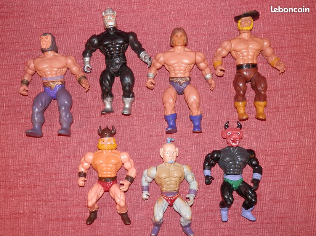 Lot 2 Figurine 1982 Remco Conan 1981 He Man Tri Klops Les