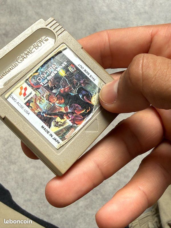 Contra the alien wars Nintendo Game boy (image 3)