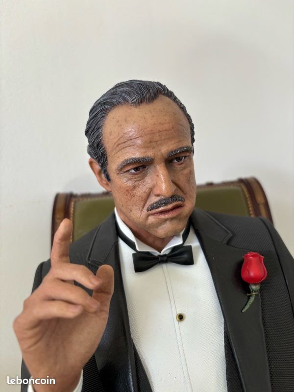 Figurine Le Parrain – Cartrix 1:18, Noir, Plastique, Avec Boîte