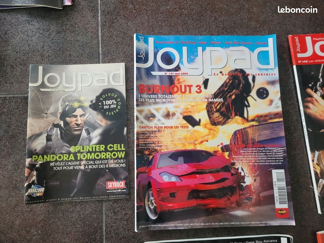 Lot de 12 magazines Joypad année 2004 + suppléments (image 6)