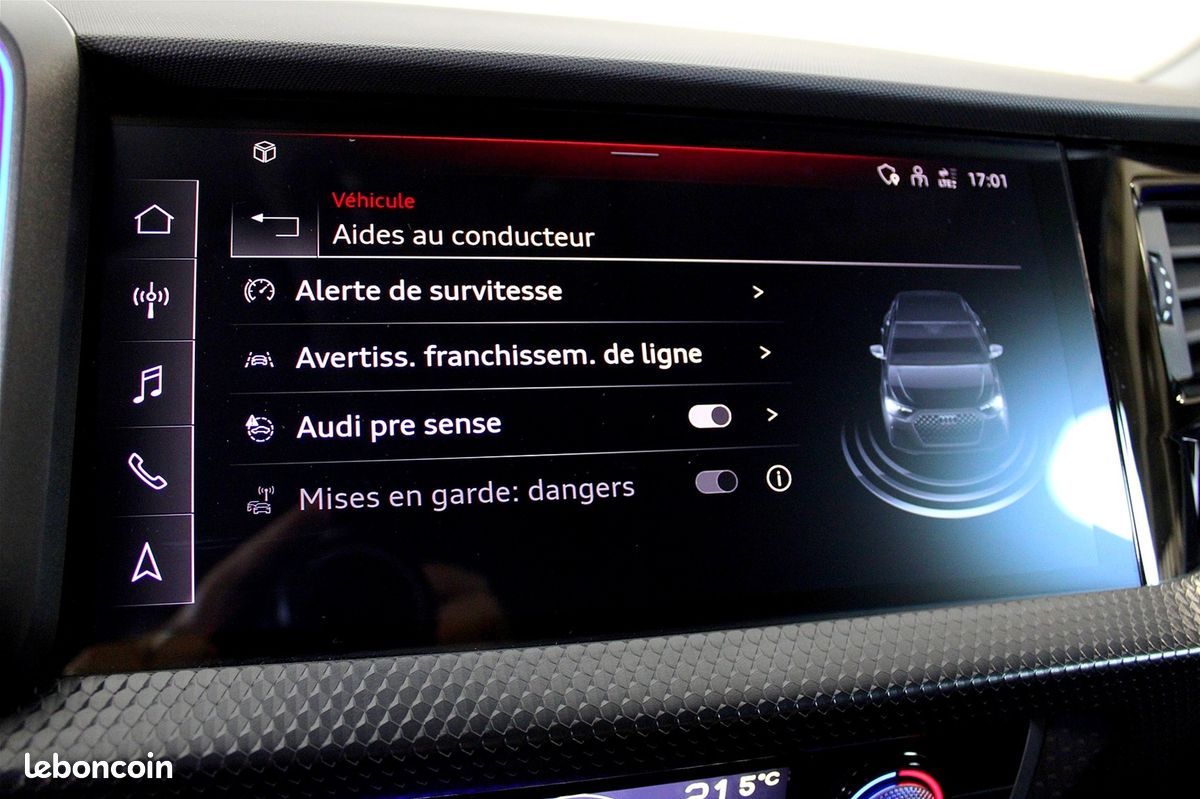 Audi A1 SPORTBACK 25 TFSI 95CH BUSINESS LINE S TRONIC 7 (image 20)