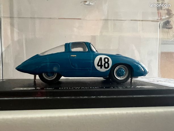 Miniature No SPARK Monopole X89 #48 - 24h Du Mans 1958 - GCAM 1/43 Limitée